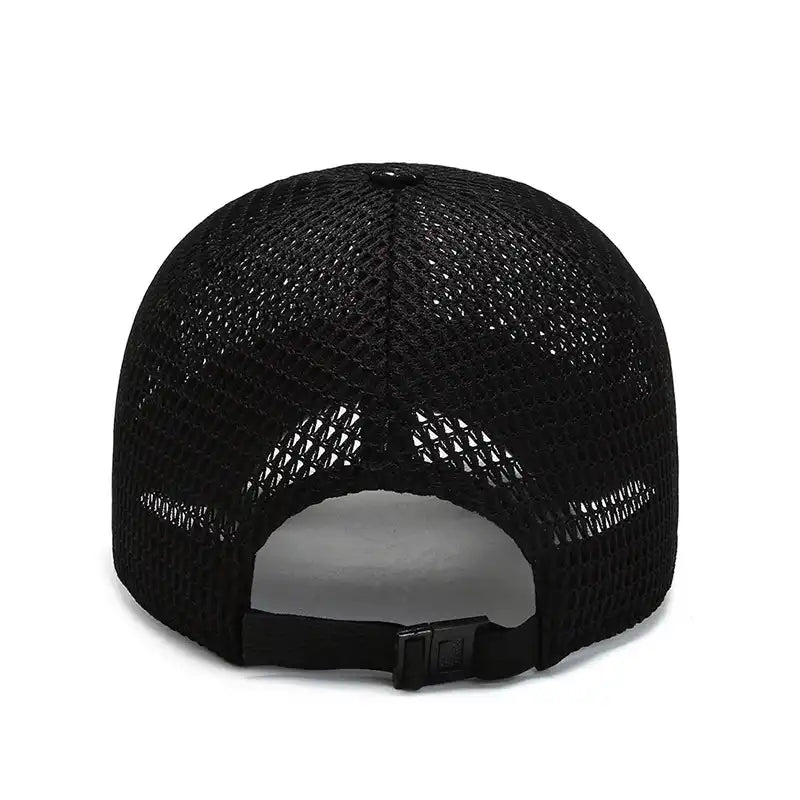 Baseball Mesh Cap Black F*CK LOVE White main image 1