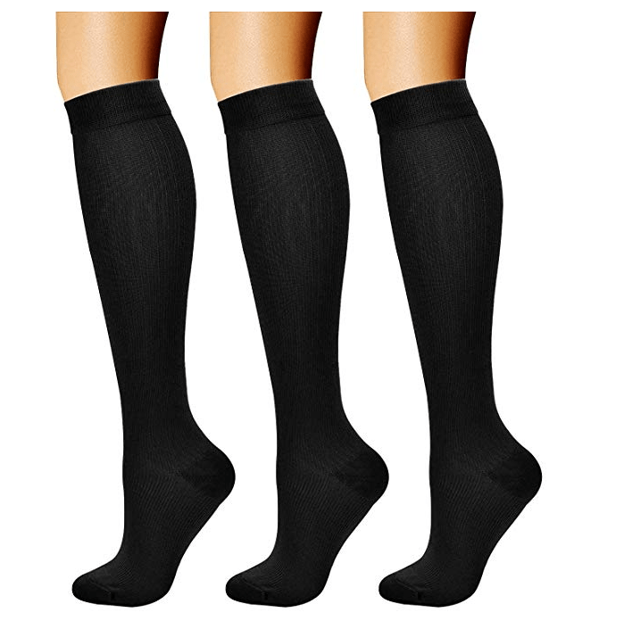 Compression Socks Compression Stockings(3 Pairs) for Women & Men-Workout And Recovery - Best Compression Socks Sale