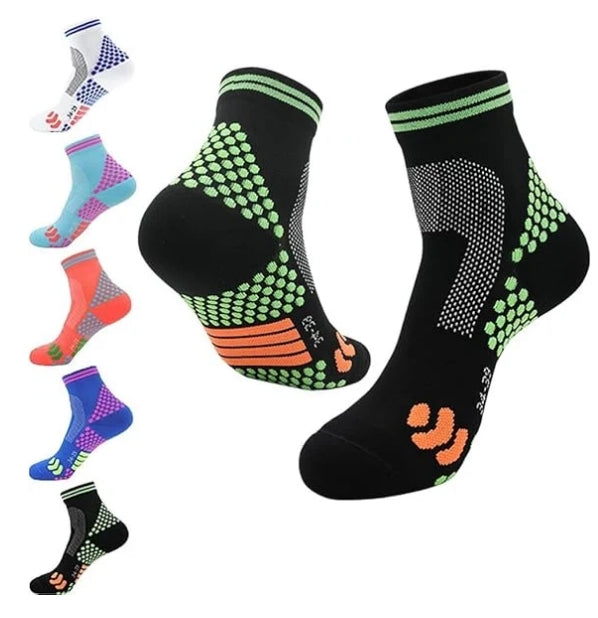 Can Towel-Bottom Compression Socks Make Long-Distance Running Easier?