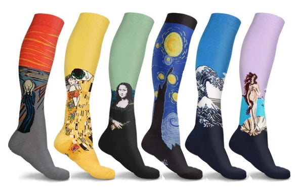 Comfort Meets Creativity: The Perfect Compression Socks for Art Lovers