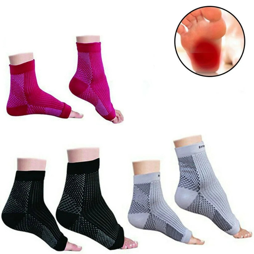 Why Breathable Toeless Compression Ankle Socks Can Revolutionize Plantar Fasciitis and Arch Pain
