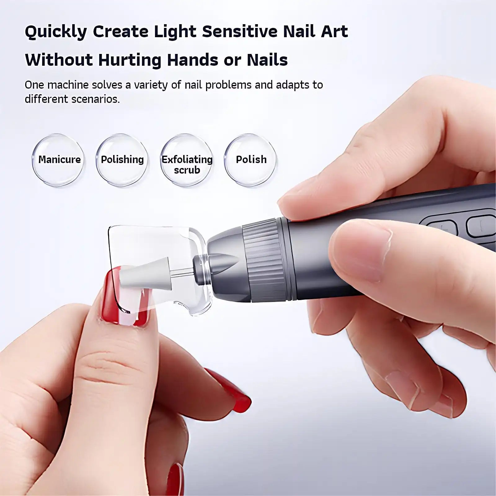10-Speed Portable Nail Grinder Pen