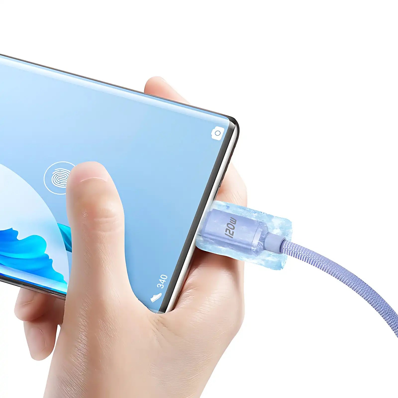 120W 6A Type C Cable Fast Charging and Data Transfer 1M/1.5M/2M