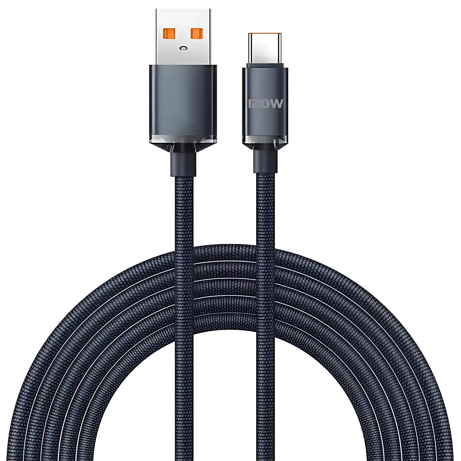 120W 6A Type C Cable Fast Charging and Data Transfer 1M/1.5M/2M