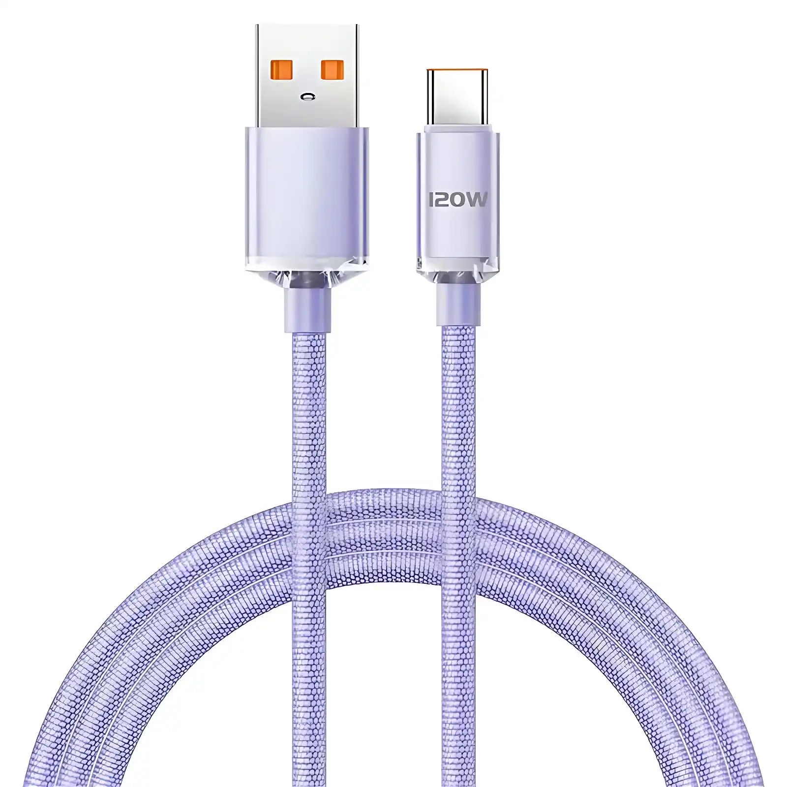 120W 6A Type C Cable Fast Charging and Data Transfer 1M/1.5M/2M