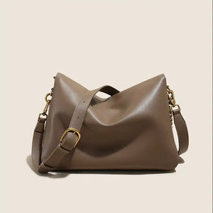 2025 Minimal Chic Dual Mode Genuine Leather Crossbody Bag Shoulder Bag
