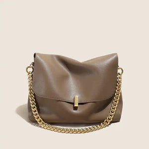 2025 Minimal Chic Dual Mode Genuine Leather Crossbody Bag Shoulder Bag