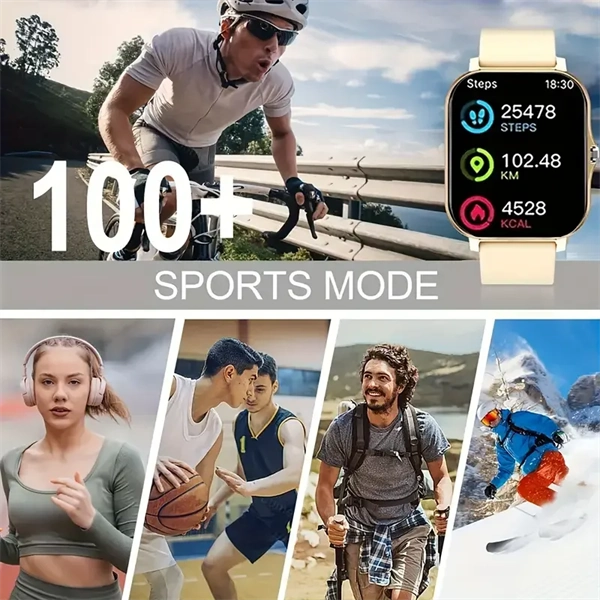 2025 Smart Watch Bluetooth Talking Blood Oxygen/Blood Pressure Monitor Smart Watch for Women Men Holiday Gift