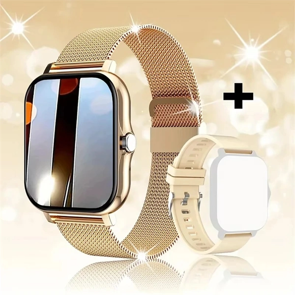 2025 Smart Watch for Men & Women - Bluetooth Call, Full Touch Screen, Heart Rate Monitor, Fitness Tracker, Sports Watch, Perfect Gift