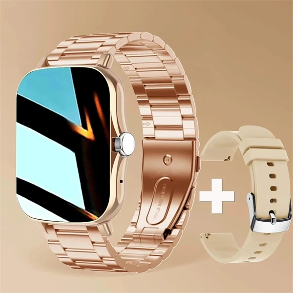 2025 Smart Watch for Men & Women - Bluetooth Call, Full Touch Screen, Heart Rate Monitor, Fitness Tracker, Sports Watch, Perfect Gift