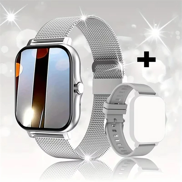 2025 Smart Watch for Men & Women - Bluetooth Call, Full Touch Screen, Heart Rate Monitor, Fitness Tracker, Sports Watch, Perfect Gift