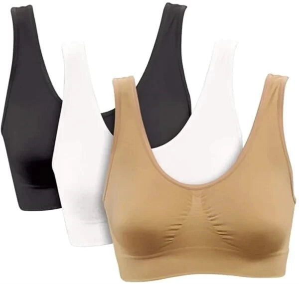 Breathable Bra - 3 Packs