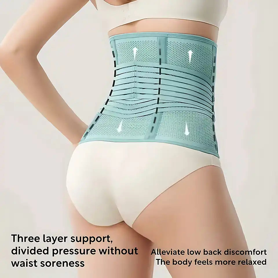 3-in-1 Postpartum Support Belt: Belly, Waist & Pelvis Recovery for New Moms