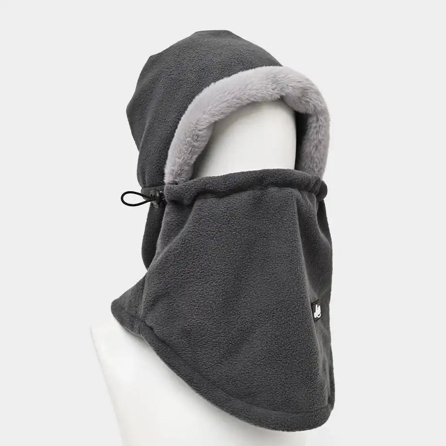 3-in-1 Unisex Thermal Beanie with Earmuffs & Face Mask for Skiing, Running, Cycling