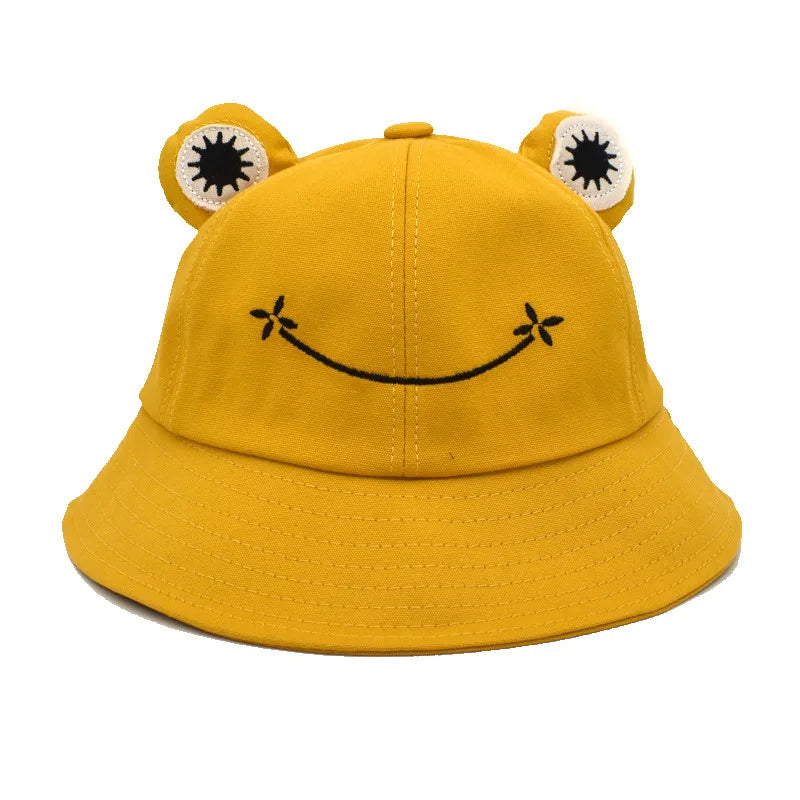 3D Frog Bucket Hat for Men and Women
