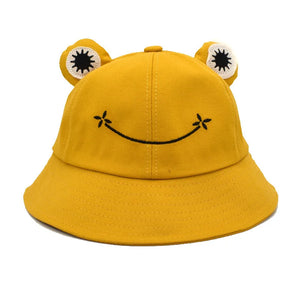 3D Frog Bucket Hat for Men and Women