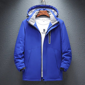 8-Zone Smart Heating Jacket Outdoor Ski Parka - USB-Powered & Weatherproof