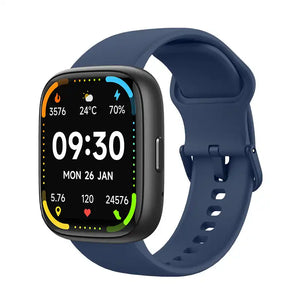Alexa Smartwatch with Health Monitor | Bluetooth Calling & Multi-Sport Tracking