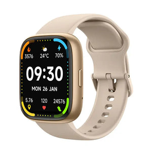 Alexa Smartwatch with Health Monitor | Bluetooth Calling & Multi-Sport Tracking