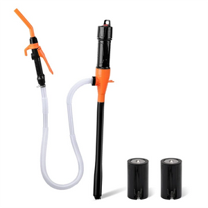 Battery Powered Electric Fuel Transfer Pump with Nozzle – Easy Vehicle Fuel Extraction