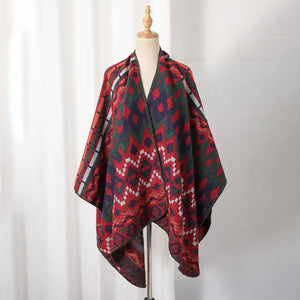 Bohemian Ethnic Style Cape Shawl