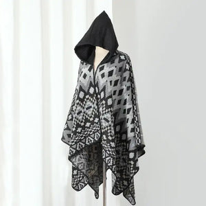 Bohemian Ethnic Style Cape Shawl