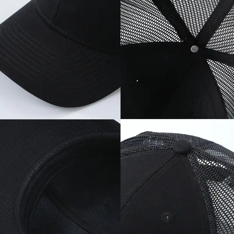 Breathable Mesh Baseball Cap Trucker Hat