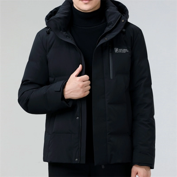 Classic Men's Winter Down Jacket - Thick, Insulated & Water-Resistant