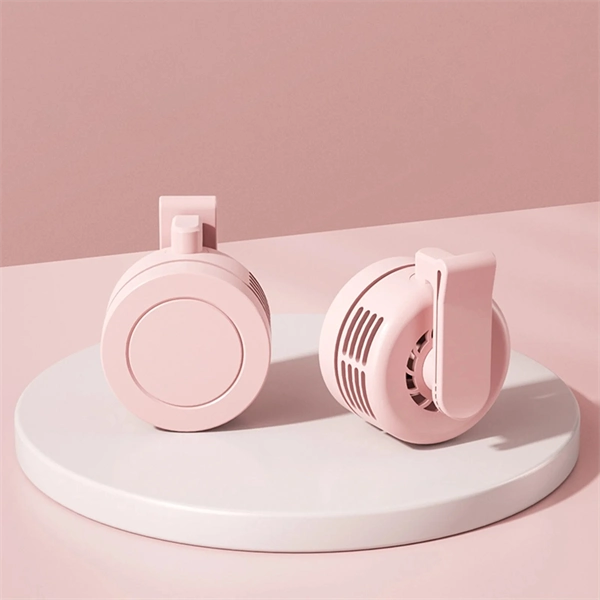 Clip-on Waist Fan with 900mAh Battery Hands-Free Portable Cooling for Outdoor Work