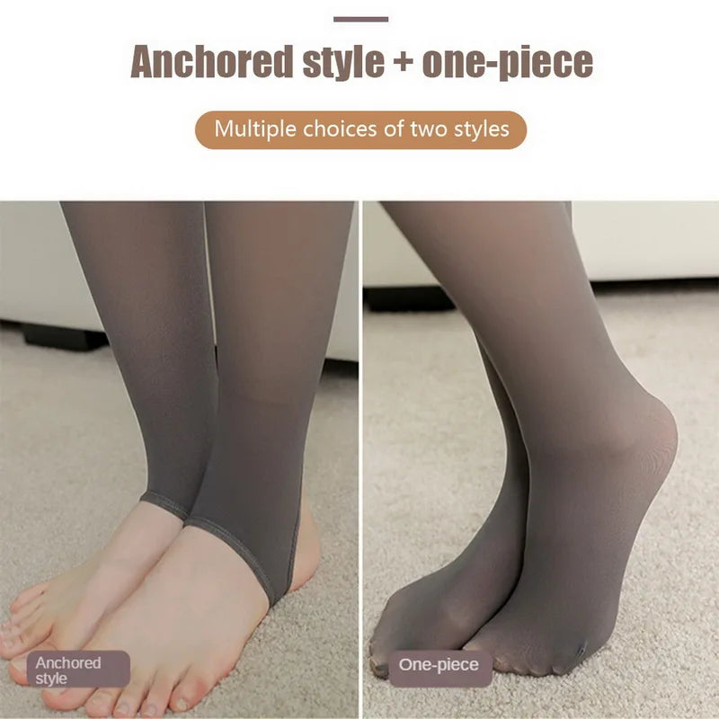 Cozy Fleece Thermal Leggings for Women