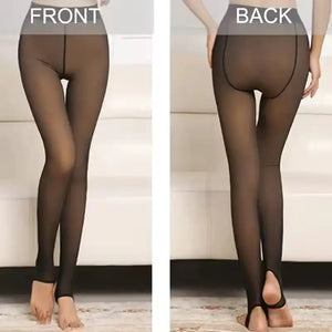 Cozy Fleece Thermal Leggings for Women