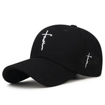 Cross Embroidered Jesus Faith Personalized Baseball Cap