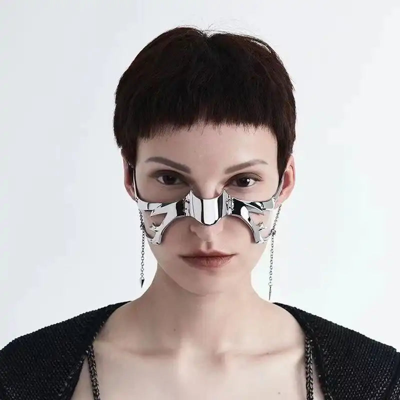Cyberpunk Titanium Masks for Men and Women