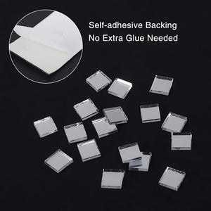 DIY Creative Mirror Glass Mosaic Stickers for Wall Decoration