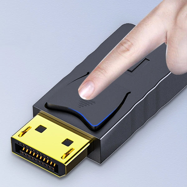 DP to VGA Adapter Cable - High-Definition Converter for Laptop, TV, Monitor, Projector