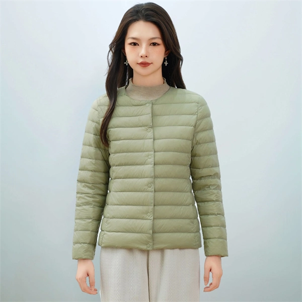 90% Down Filled Jacket - Women's Long Sleeve Winter Outerwear