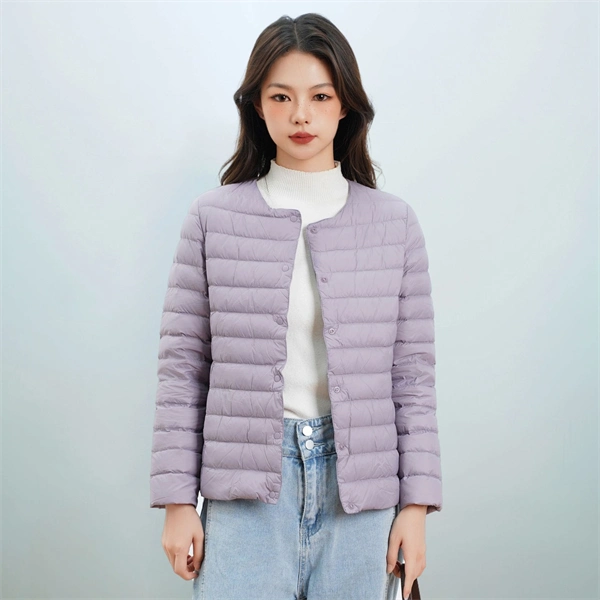 90% Down Filled Jacket - Women's Long Sleeve Winter Outerwear