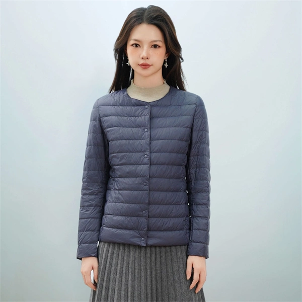 90% Down Filled Jacket - Women's Long Sleeve Winter Outerwear