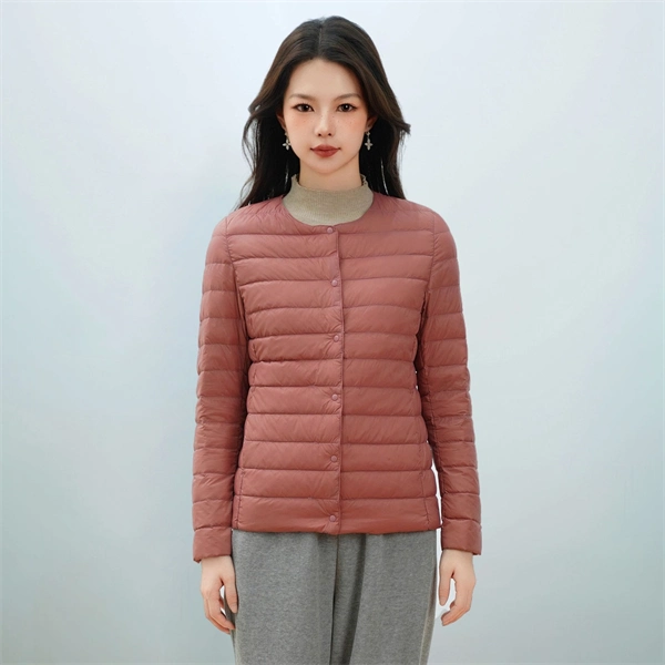 90% Down Filled Jacket - Women's Long Sleeve Winter Outerwear