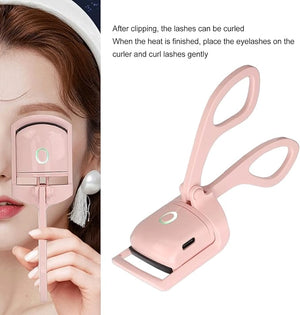 USB Rechargeable Electric Eyelash Curler Heated Eyelash Curler Rechargeable