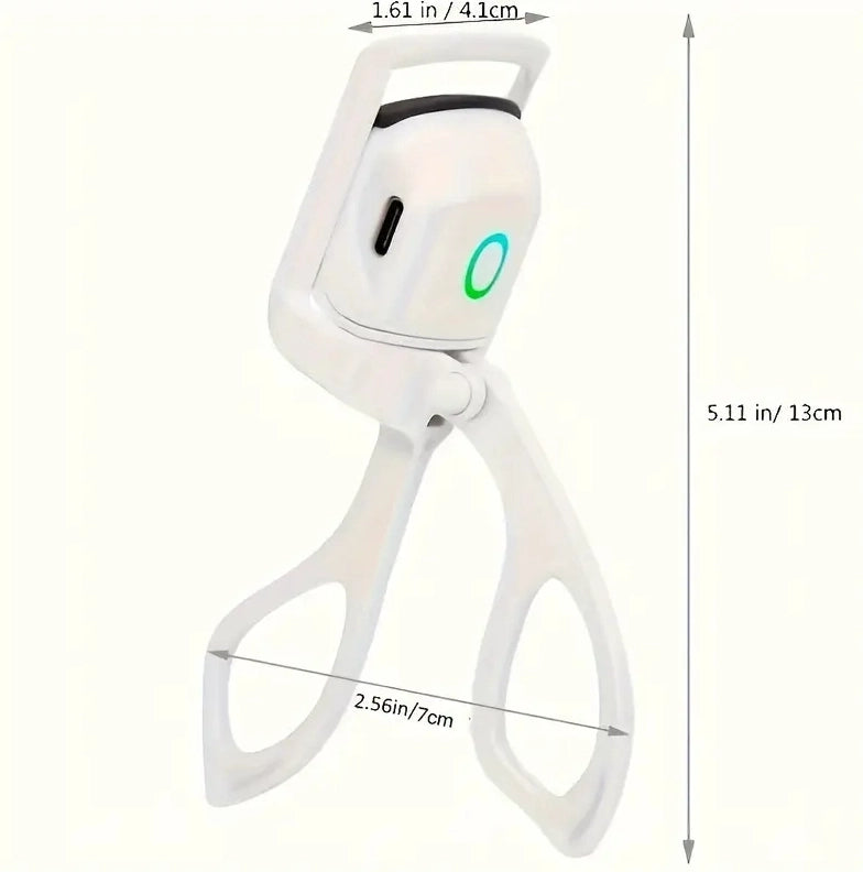 USB Rechargeable Electric Eyelash Curler Heated Eyelash Curler Rechargeable