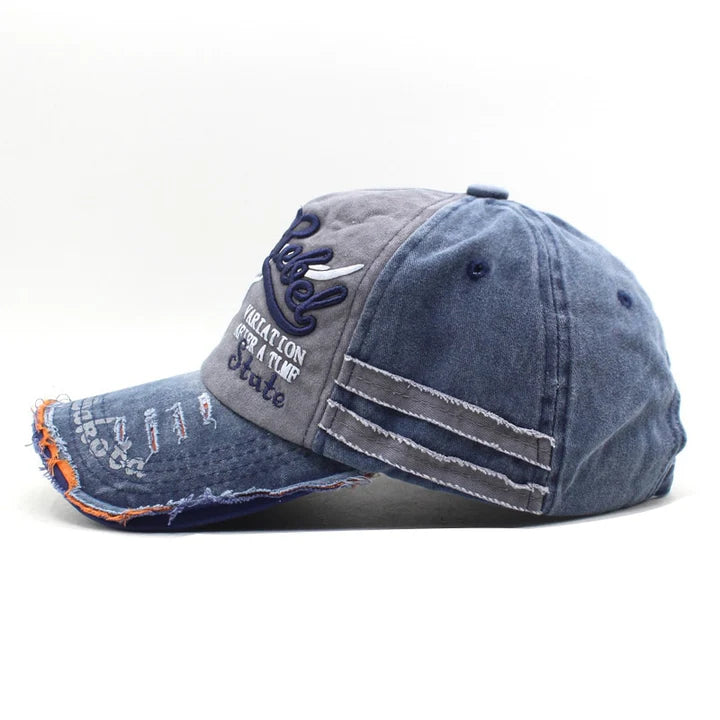Faded Memories Embroidered Cotton Ball Cap