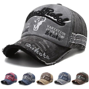 Faded Memories Embroidered Cotton Ball Cap