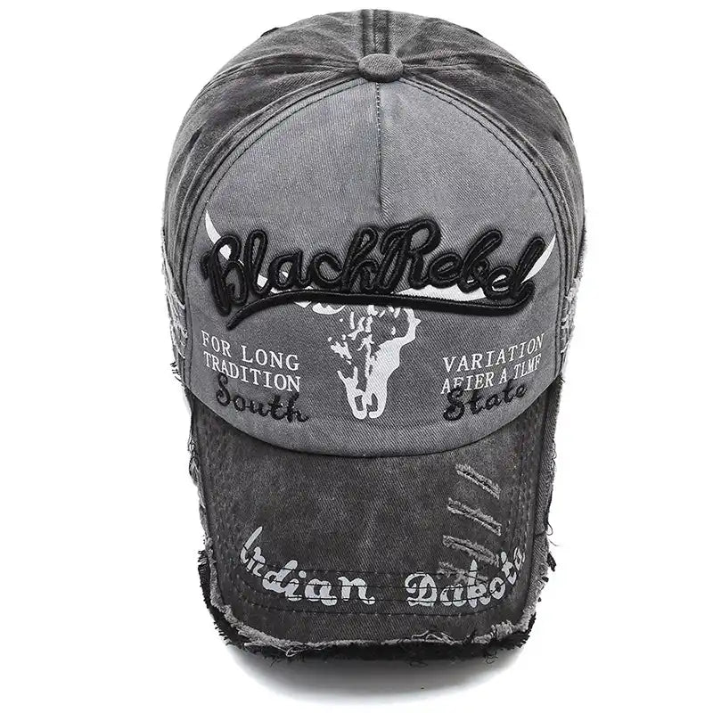 Faded Memories Embroidered Cotton Ball Cap