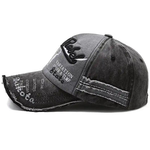 Faded Memories Embroidered Cotton Ball Cap