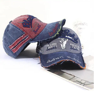 Faded Memories Embroidered Cotton Ball Cap