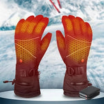 Rechargeable Heated Gloves Battery Heated Ski Gloves