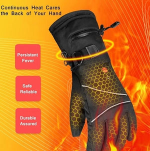 Rechargeable Heated Gloves Battery Heated Ski Gloves