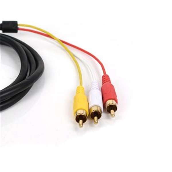 HDMI to 3RCA AV Converter Cable – HDMI to Composite Video & Audio Adapter