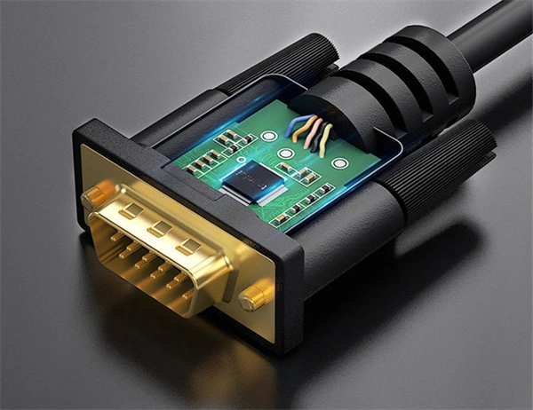 HDMI to VGA Adapter Cable – High-Definition Video Conversion for PC, Monitor & Projector